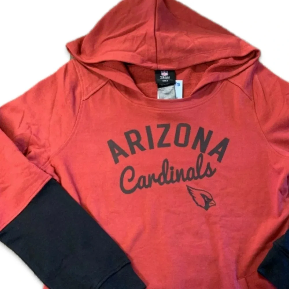 NWT [Gen2] Arizona Cardinals NFL Hooded Hoodie Sweatshirt Youth Medium (10/12) - Picture 3 of 9